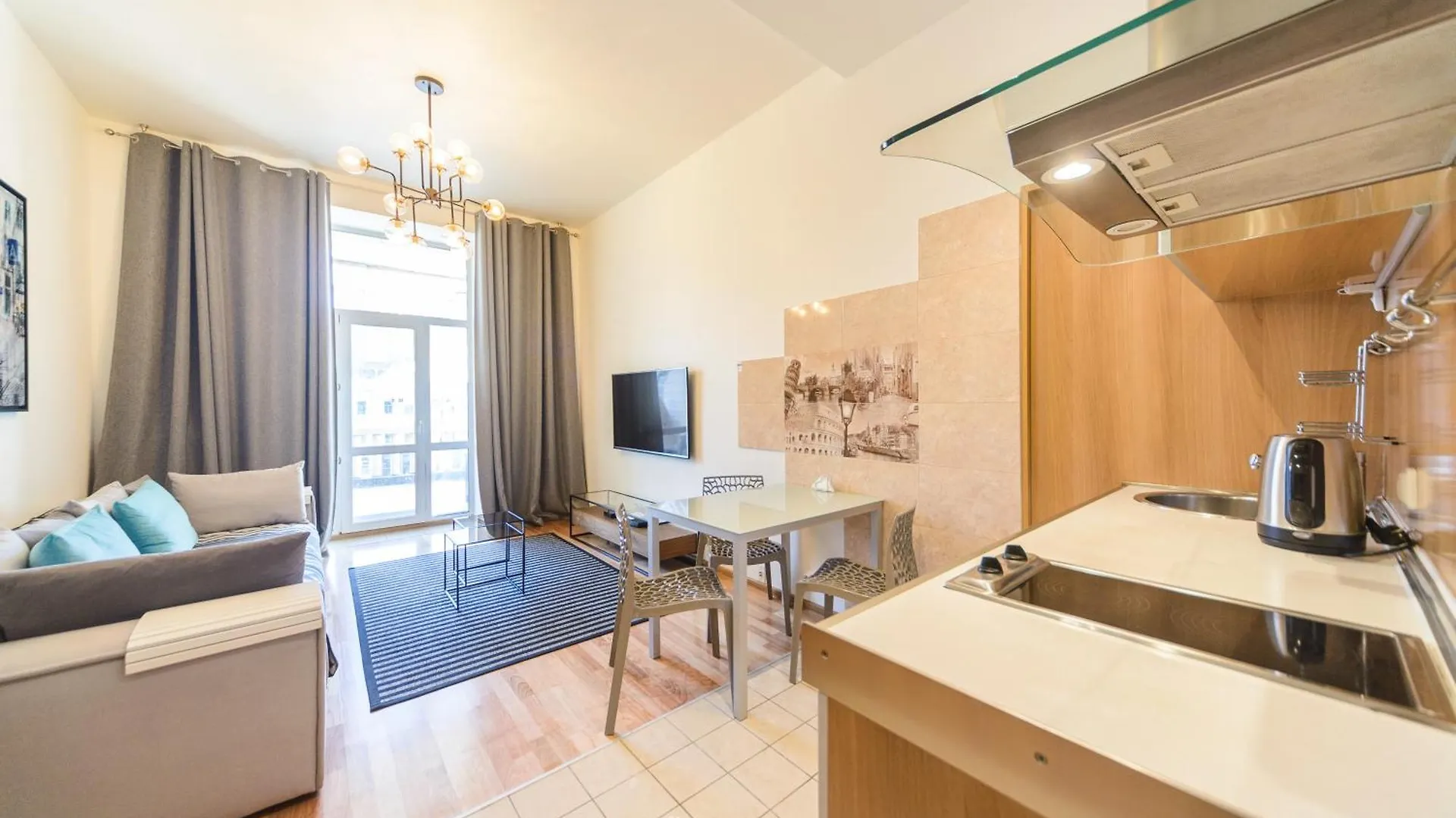 Квартира С Террасой, Крещатик 29, Бессарабка Kyiv Ukraine
